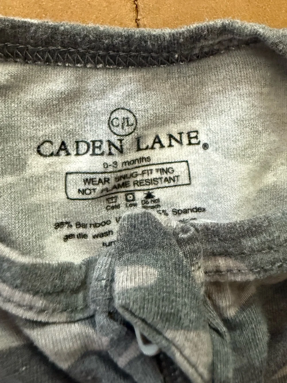 💛$15 FLASH SALE💛Caden Lane Viscose Bamboo Footie 0-3M